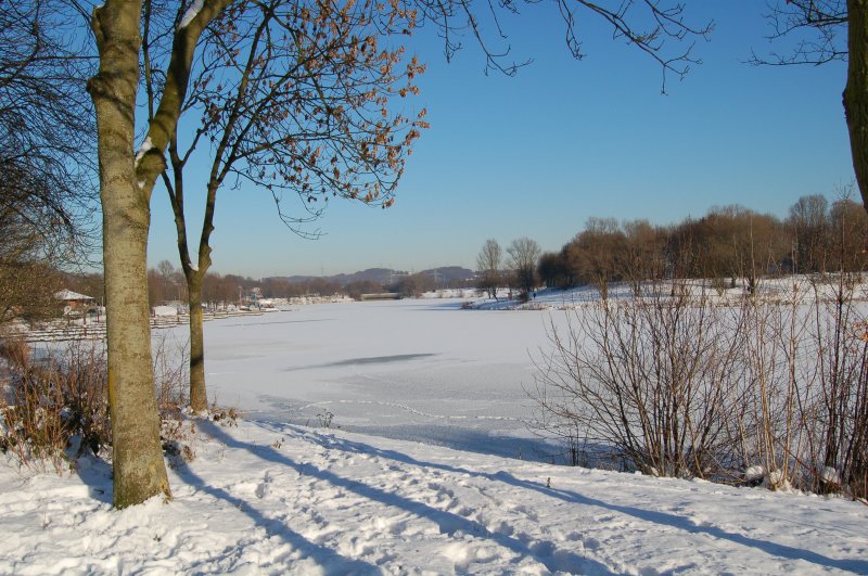 Die schne Seite des Winters am Kemnader See in Witten