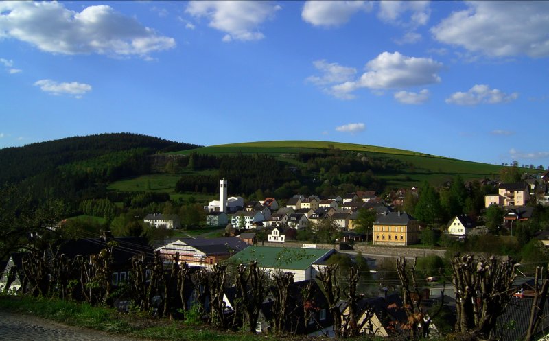 Die Stadt Ludwigstadt im Frankenwald (10.05.2008)