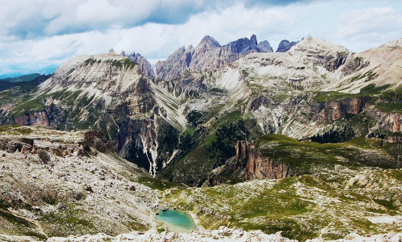 dolomiten - puez gruppe - crespeina hochflche