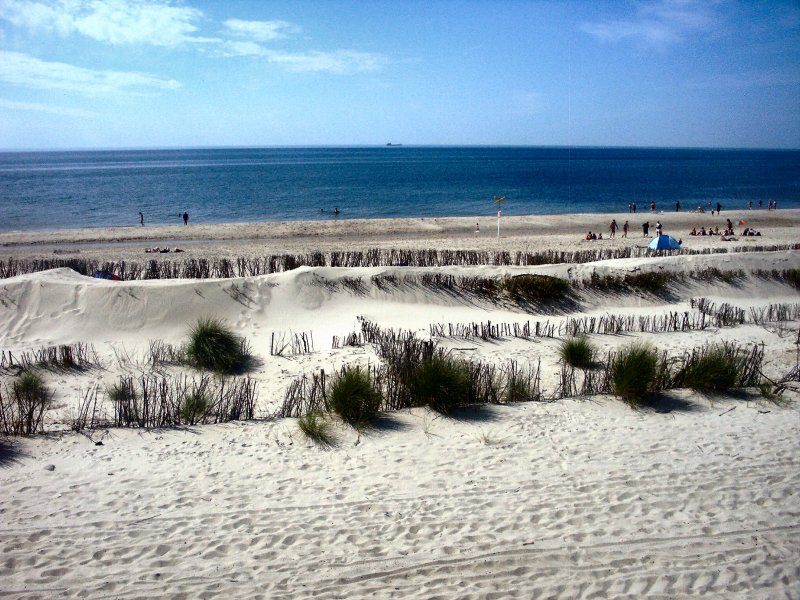 Dnen am Strand von Westerland, Sommer 2004