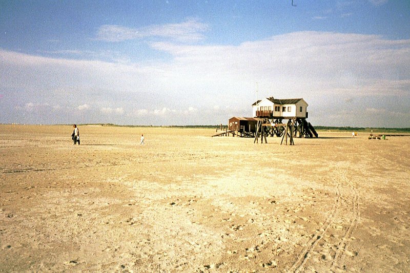 Endloser Strand bei St. Peter-Ording, 2004