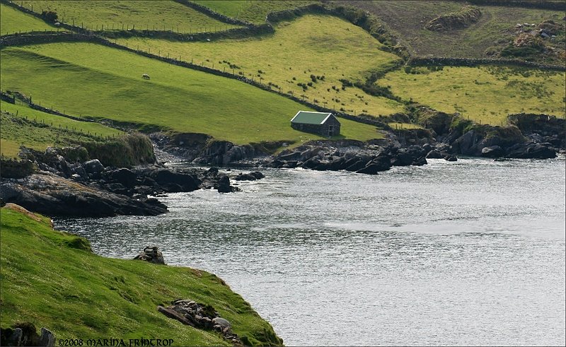 Es wr so schn ein Schaf zu sein... Stall am Ring of Beara, Irland.