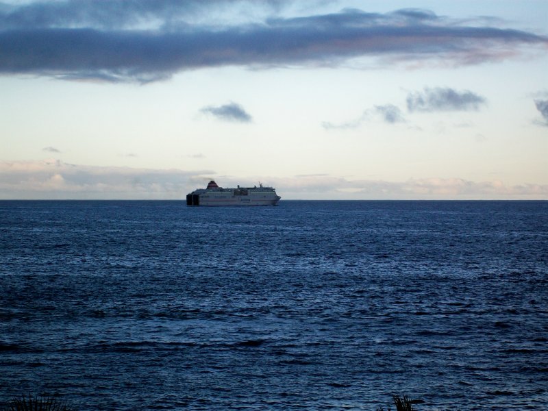 Fhre von Santa Crutz nach Teneriffa unterwegs