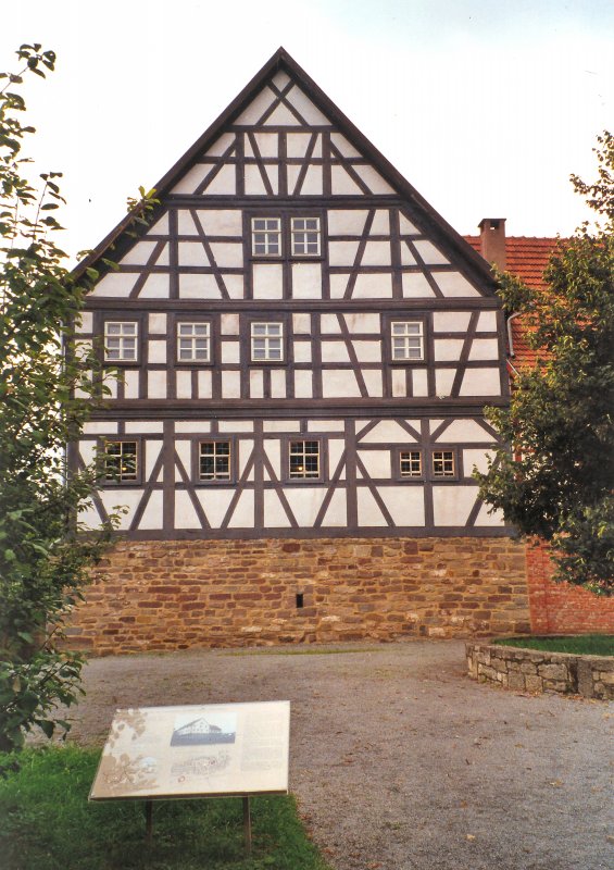 Fladungen in der Rhn, Besuch im Museumsdorf, Aufnahme Herbst 2003