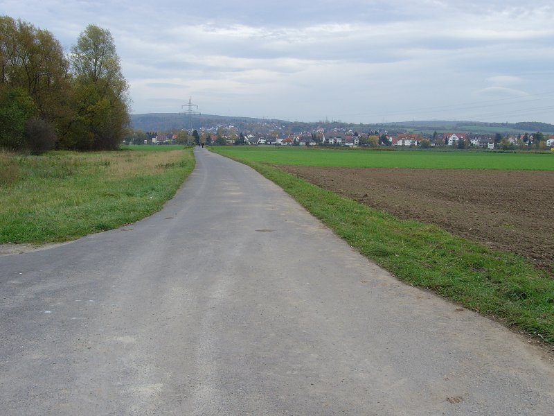 Herbstlandschaft bei Kassel, Oktober 2008