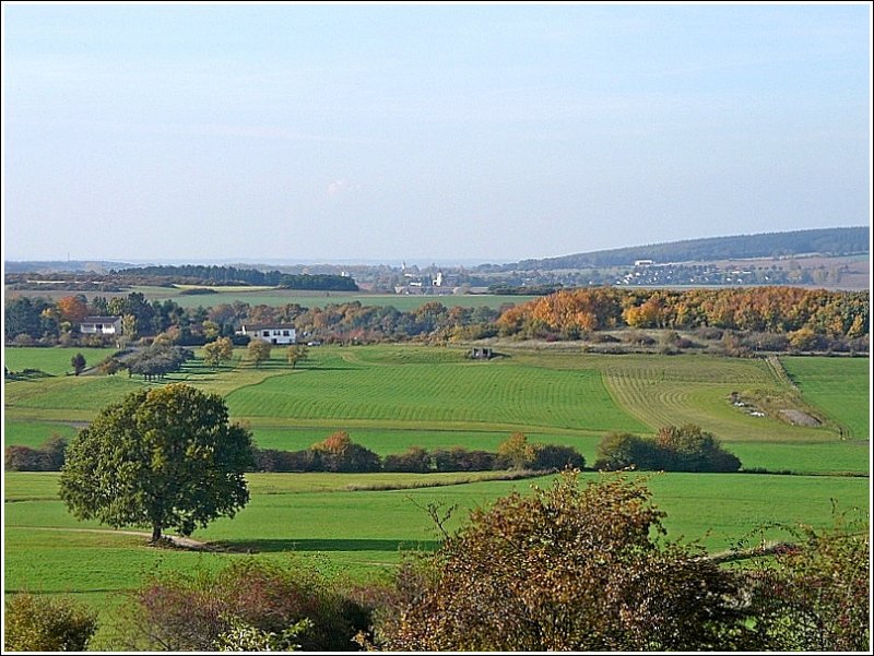 Herbstliche Landschaft aufgenommen in der Nhe von Bad Mnstereifel am 11.10.08. (Jeanny) 