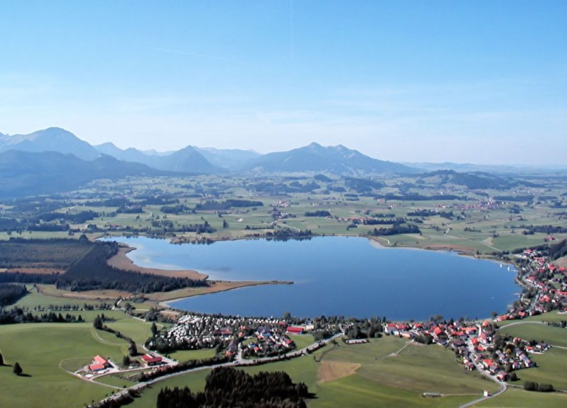 Hopfensee (Nhe Schlo Neuschwanstein) im Sommer 2004