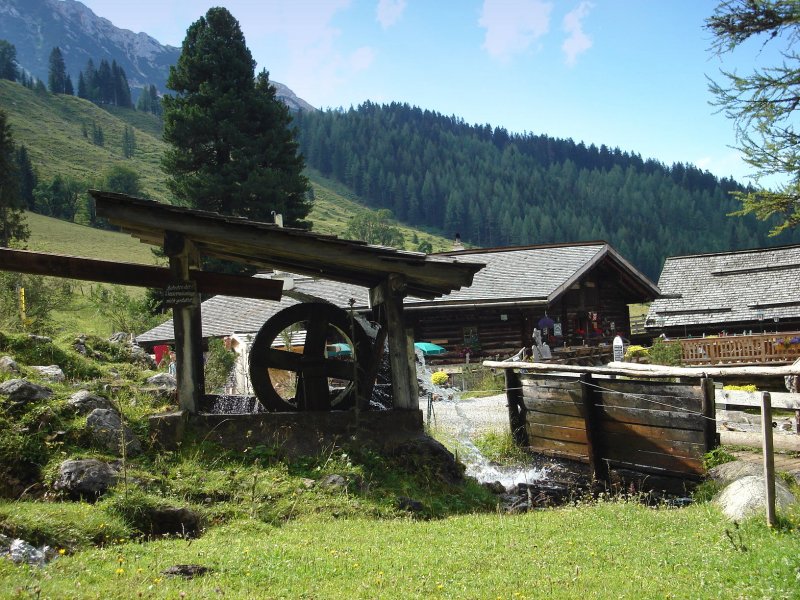 Idylle pur auf der Hofalm bei Filzmoos ( Pongau ) Salzburger-Land.8/08