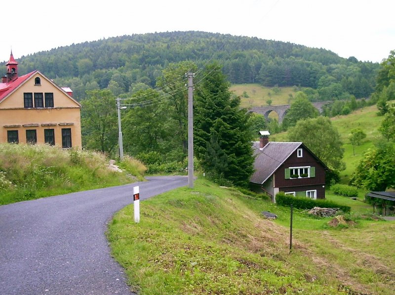 Im Jeschkengebirge bei Liberec, Sommer 2004