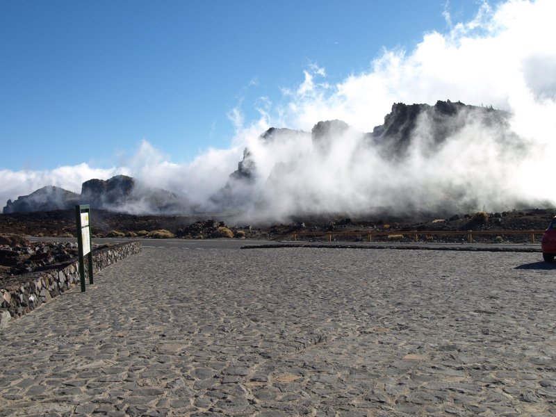 Im Teide-Nationalpark  Oktober 2008