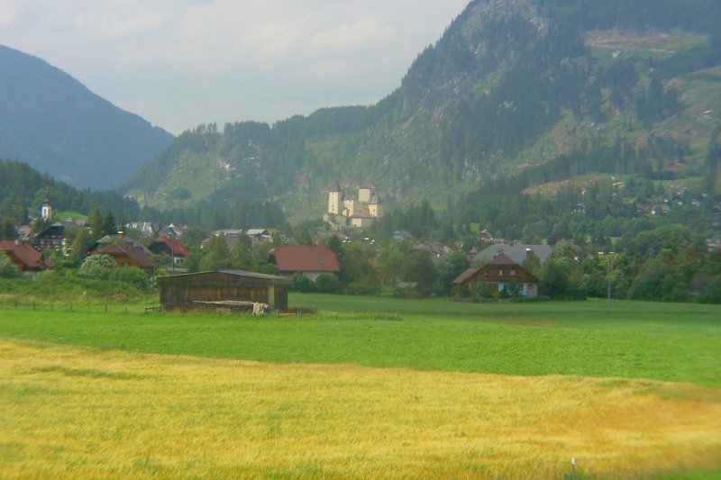 in der Nhe von Tamsweg. Die Weite und die Landschaft sind eine Augenweide