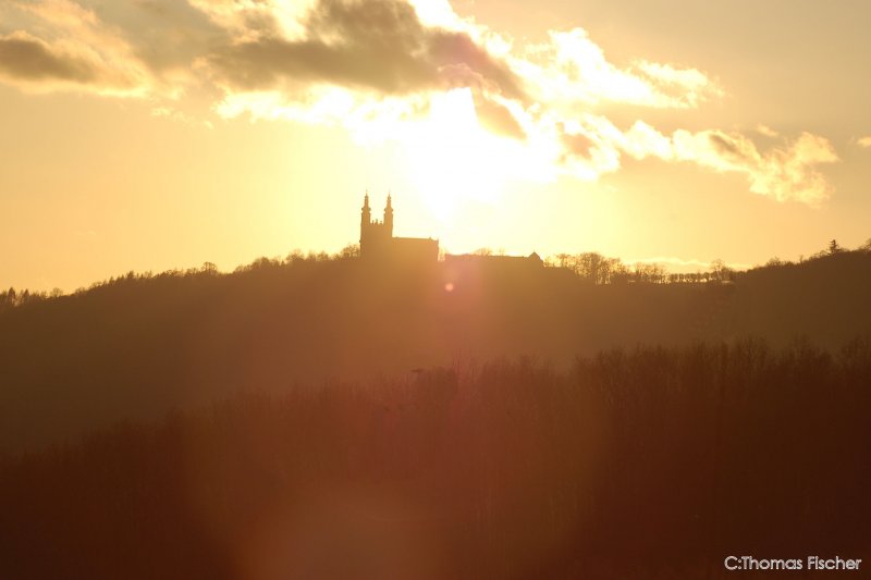 Kloster Banz von Ksten aus 06.01.08 