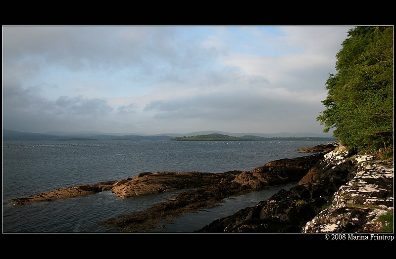 Kste der Bantry Bay bei Ardnagashel, Irland Co. Cork