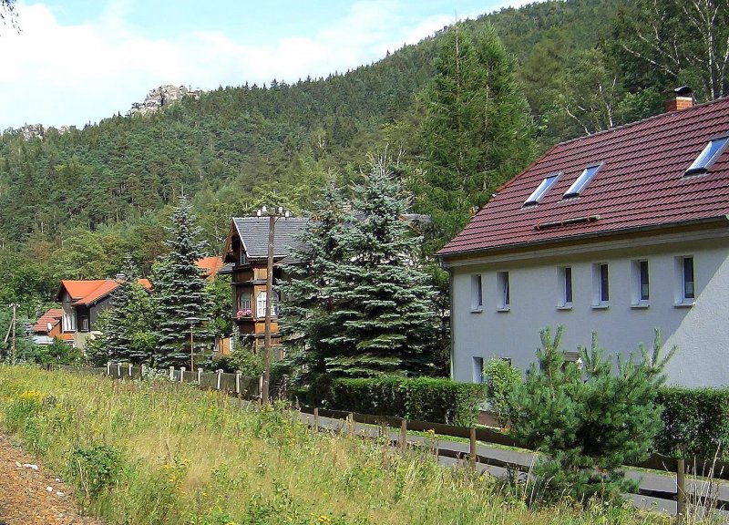 Kurort OYBIN im Zittauer Gebirge, Sommer 2004