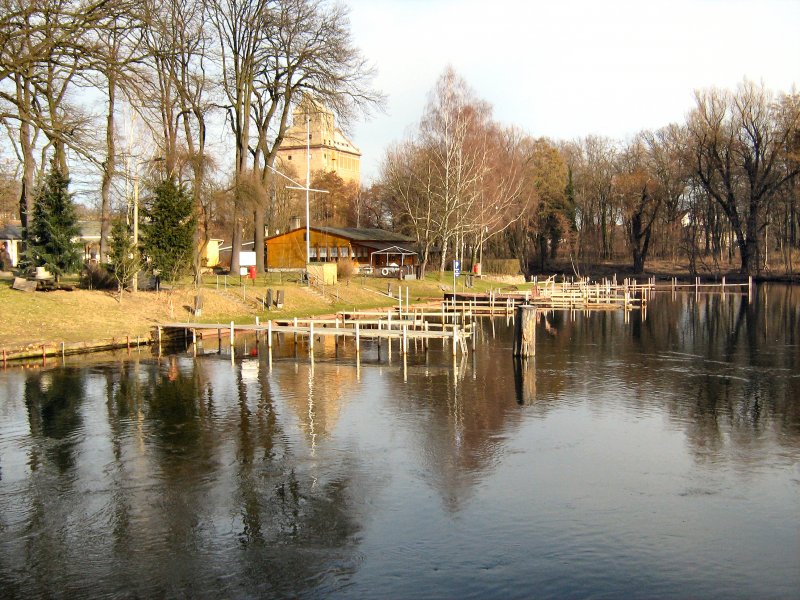 Landschaft an der Havel, Oranienburg im Februar 2008