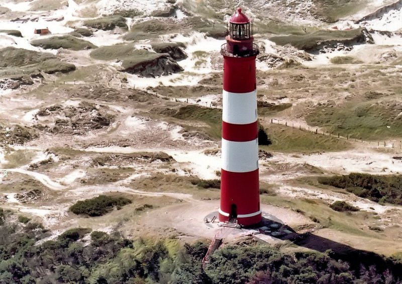 Leuchtturm auf Amrum - 1986 