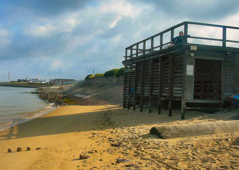 LIST auf Sylt, Blick Richtung Hafen, 2004