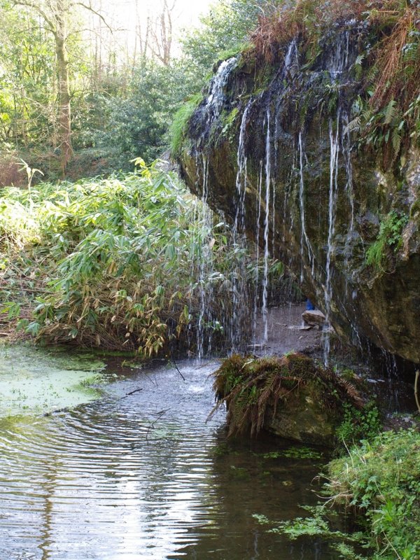 Mrchenhafte Orte im Park haben ebenso mrchenhafte Namen.