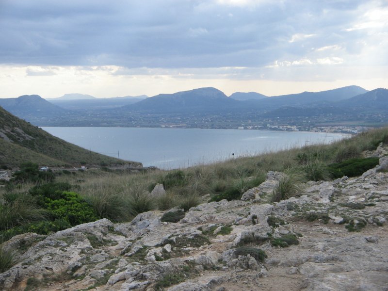 Mallorca,Blick auf die Badia de Pollenca,05.11.06.