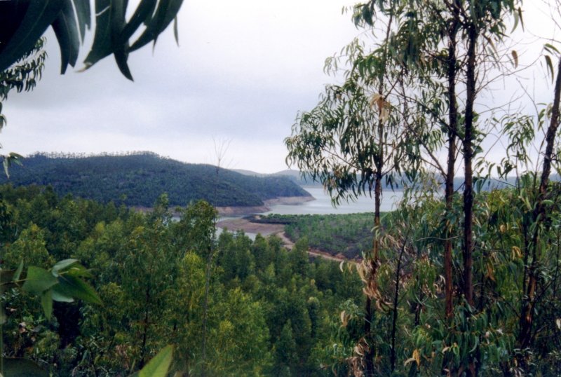 MARMELETE, 24.09.1999, Barragem da Bravura (Foto eingescannt)
