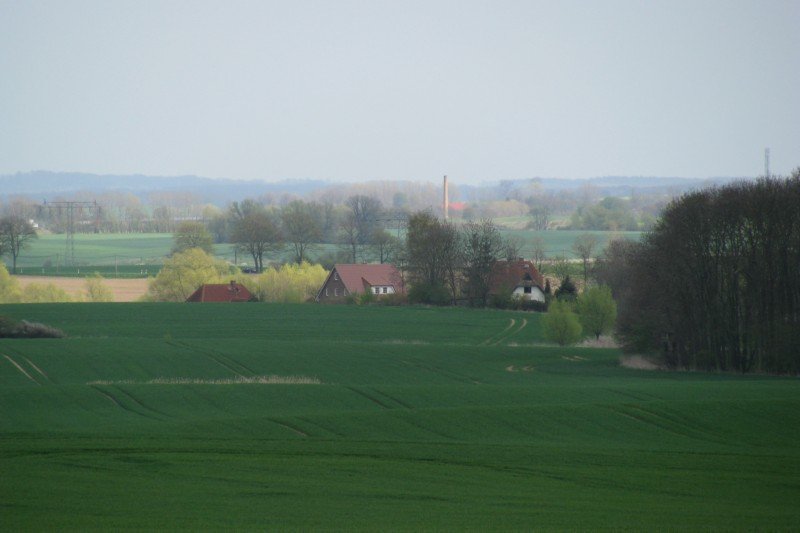 Mecklenburgischer Landschaft in der N�he von Wismar, 25.04.2008 