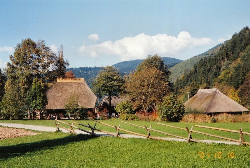 Museum Voigtsbauernhof an der Schwarzwaldbahn, Foto von Oktober 2001