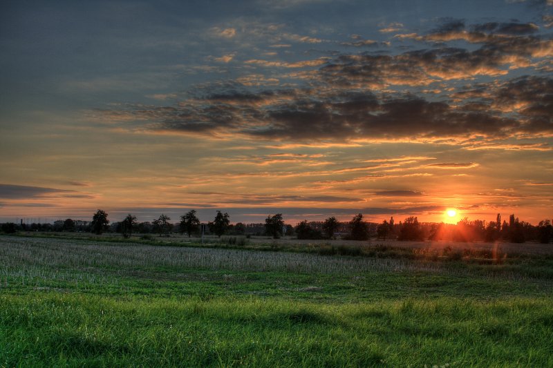 Nach einem meiner Harz besuche konnte ich an diesem Sonnenuntergang nicht vorbeifahren !