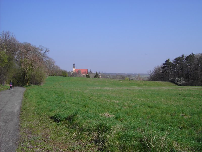 Neuzelle, Blick auf das Kloster am 13.04.2008