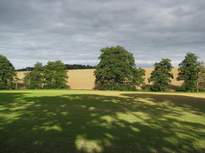 Nordwestmecklenburg, Kreisstrae K 12, Brook - Kalkhorst, Herbstlandschaft; 13.09.2008