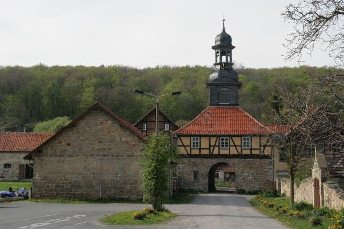 Nr. 86 - Kloster Michaelstein. Das Kloster mit seinen Fischteichen und Krutergarten liegt bei Blankenburg/Harz. Bekannt ist es fr seine Musikintrumentensammlung und als Weiterbildungs- und Forschungssttte fr musikalische Auffhrungspraxis. 