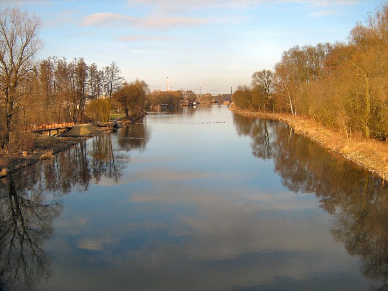 Oberhavel bei Henningsdorf, 9. 2. 2008