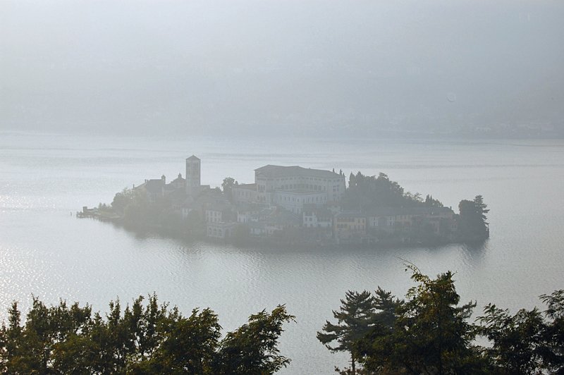 Ortasee (Lago d’Orta), Insel San Giulio im Ortasee