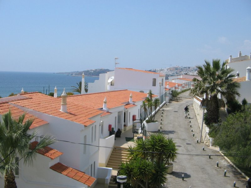 Ostern 2007,Algarve/Albufeira,Blick von der Anlage Monica Isabel Club.