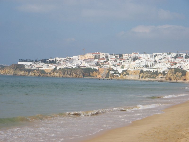 Ostern 2007,Algarve,Blick auf Albufeira.