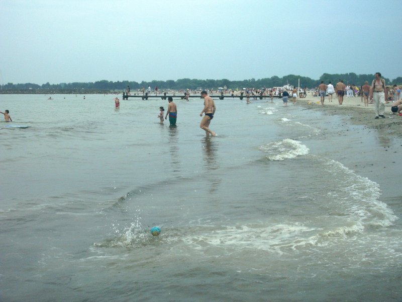 Ostseestrand bei Lbeck-Travemnde, Sommer 2005