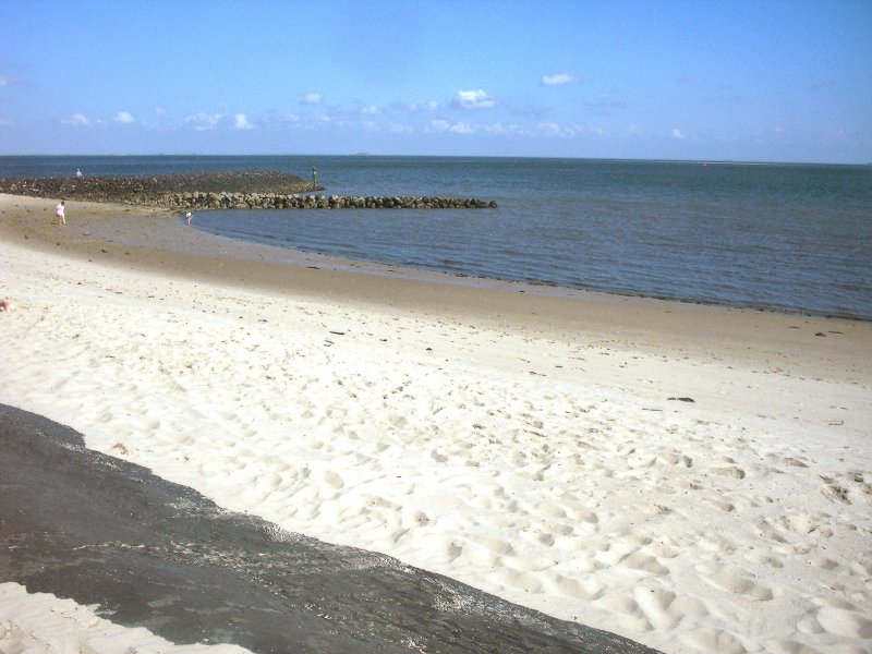 Sandstrand, Insel Fhr, Sommer 2004