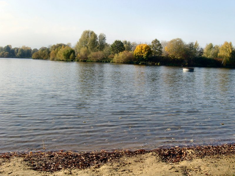 Seenlandschaft bei Kassel, Herbst 2008