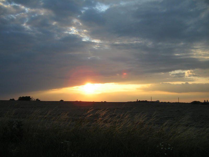 Sonnenuntergang in Nemt, 13.07.07