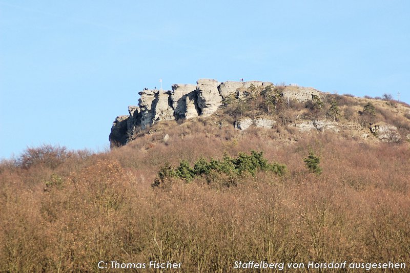 Staffelberg von Horsdorf aus gesehen 03.02.2008