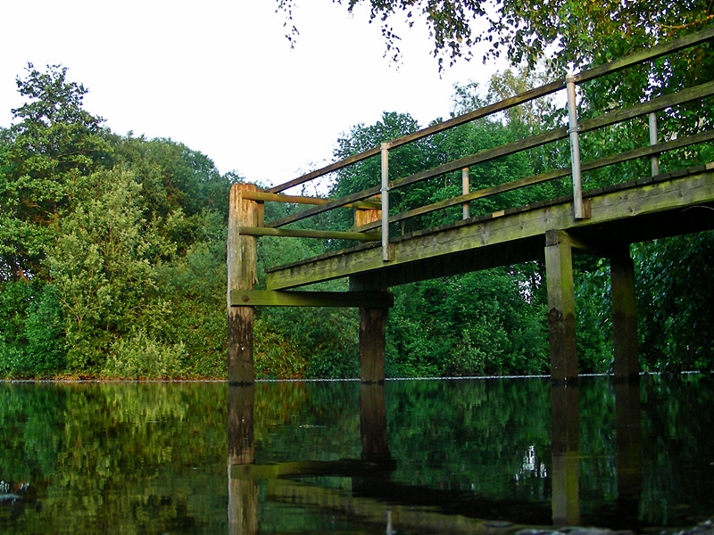 Steg an der Oste bei Bremervrde