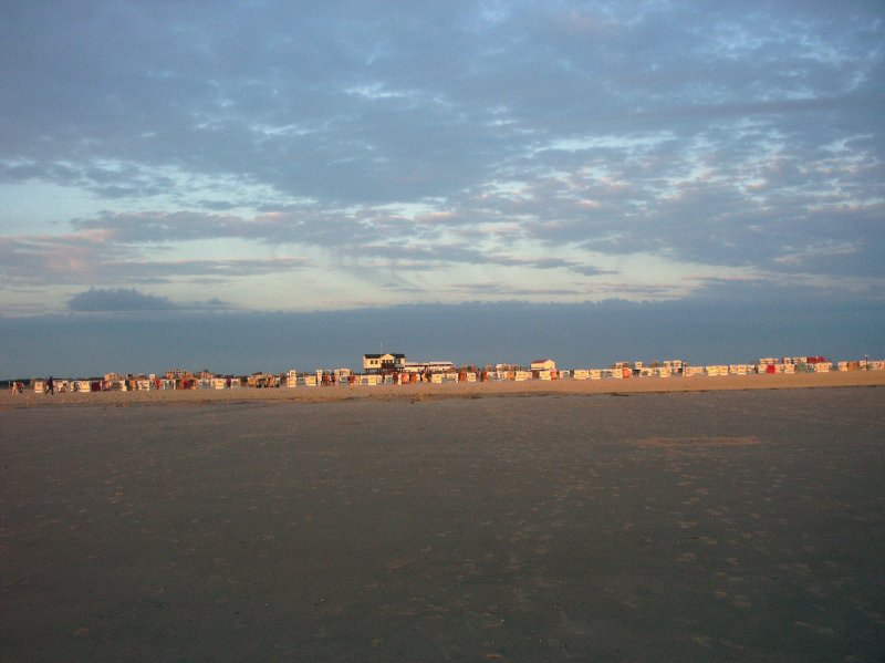 Strand bei St. Peter-Ording, Sommer 2003