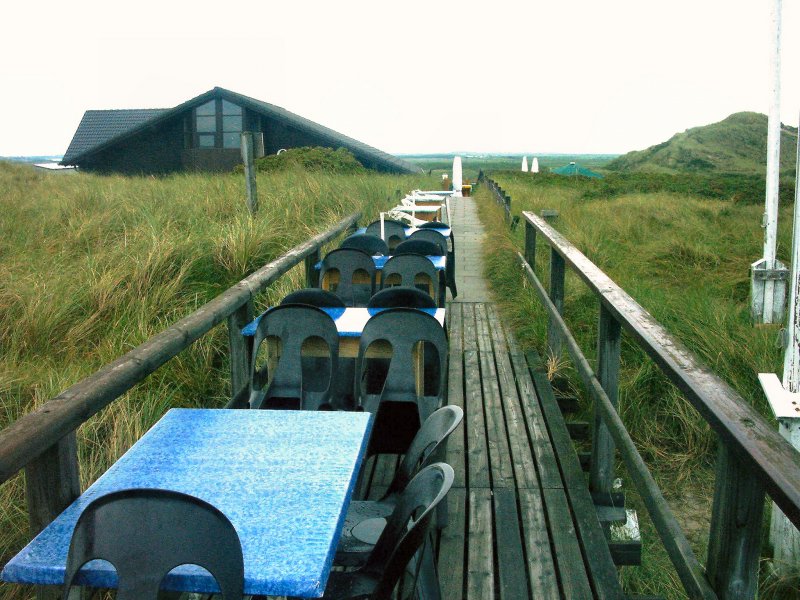 Strandgaststtte bei Westerland, 2004