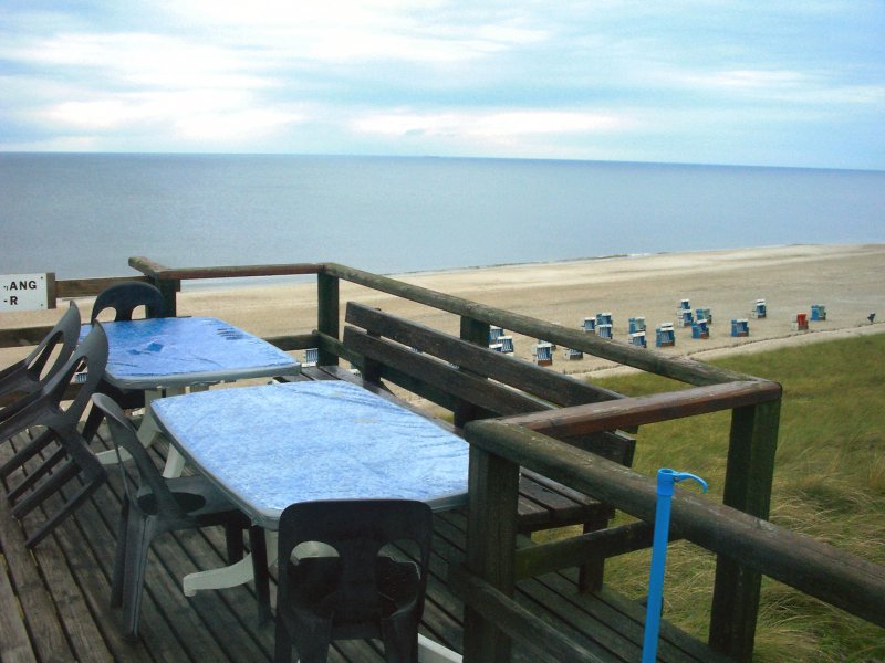 Strandgaststtte bei Westerland, SYLT 2004