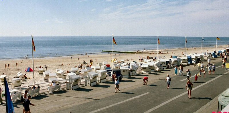 Strandpromenade Westerland, SYLT, 2004