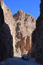 Ein Canyon auf der Sinai-Halbinsel. (Dezember 2018)
