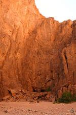 Ein Canyon auf der Sinai-Halbinsel.