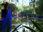 Der Jardin Majorelle ist Marrakeschs historischer botanischer Garten. Der bezaubernde Park wurde in den zwanziger Jahren des vorigen Jahrhunderts angelegt und geriet vorübergehend in Vergessenheit – bis er von dem Modeschöpfer Yves Saint Laurent und seinem Partner wiederentdeckt und restauriert wurde. 28.12.2014