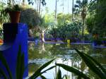 Der Jardin Majorelle ist Marrakeschs historischer botanischer Garten.