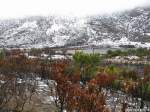 Schnee Landschaft im Sdlichen Afrika, Juli 2006