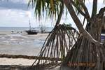 Strand bei den Chuini Ruinen in der Nähe vom Bububu, auf Sansibar, Tansania.